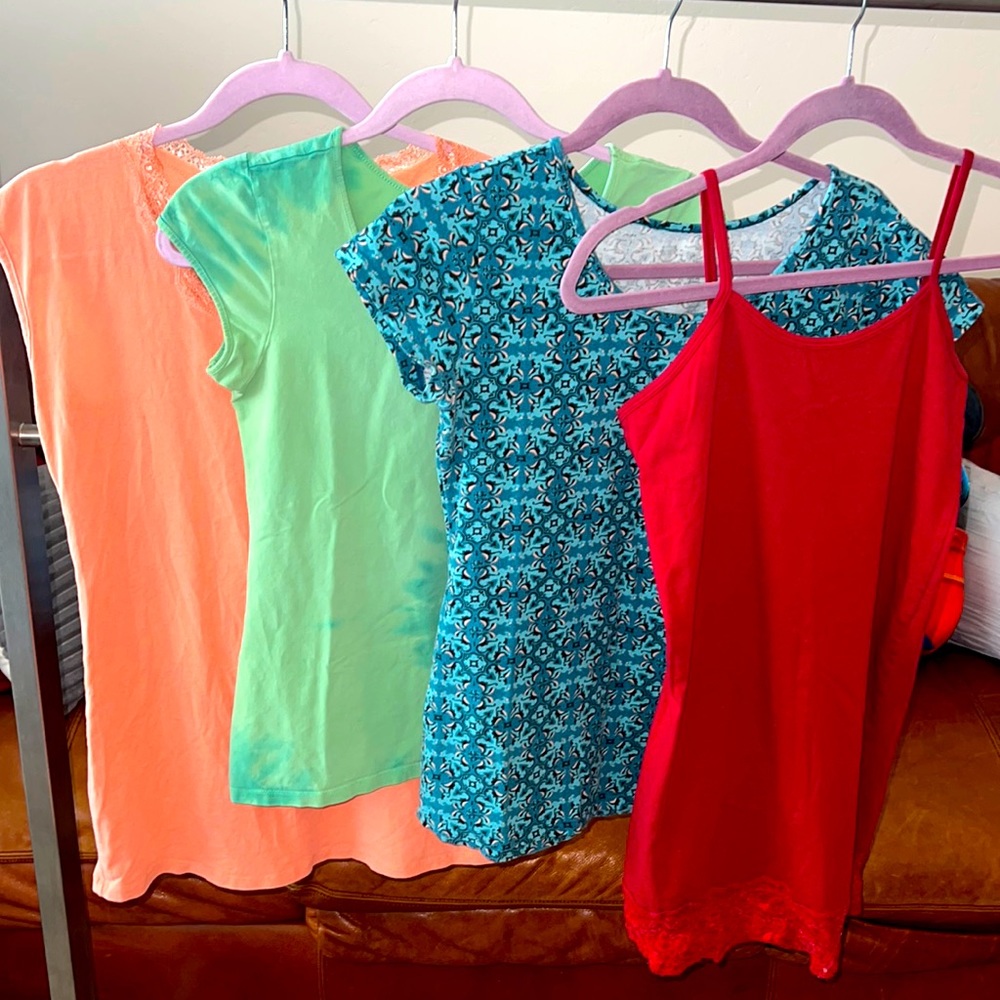 🍀5 x $15🍀 4 Stretch Shirts Bundle